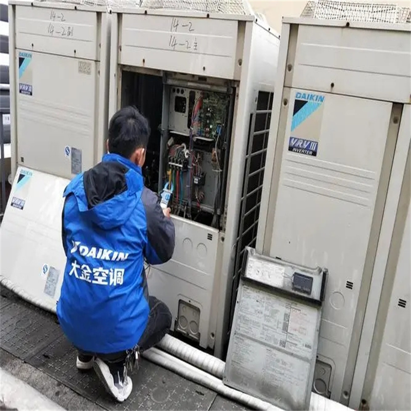 深圳宝安固戍柜机空调跳闸故障维修